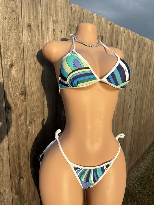 “Pucci” 3 pc swimsuit