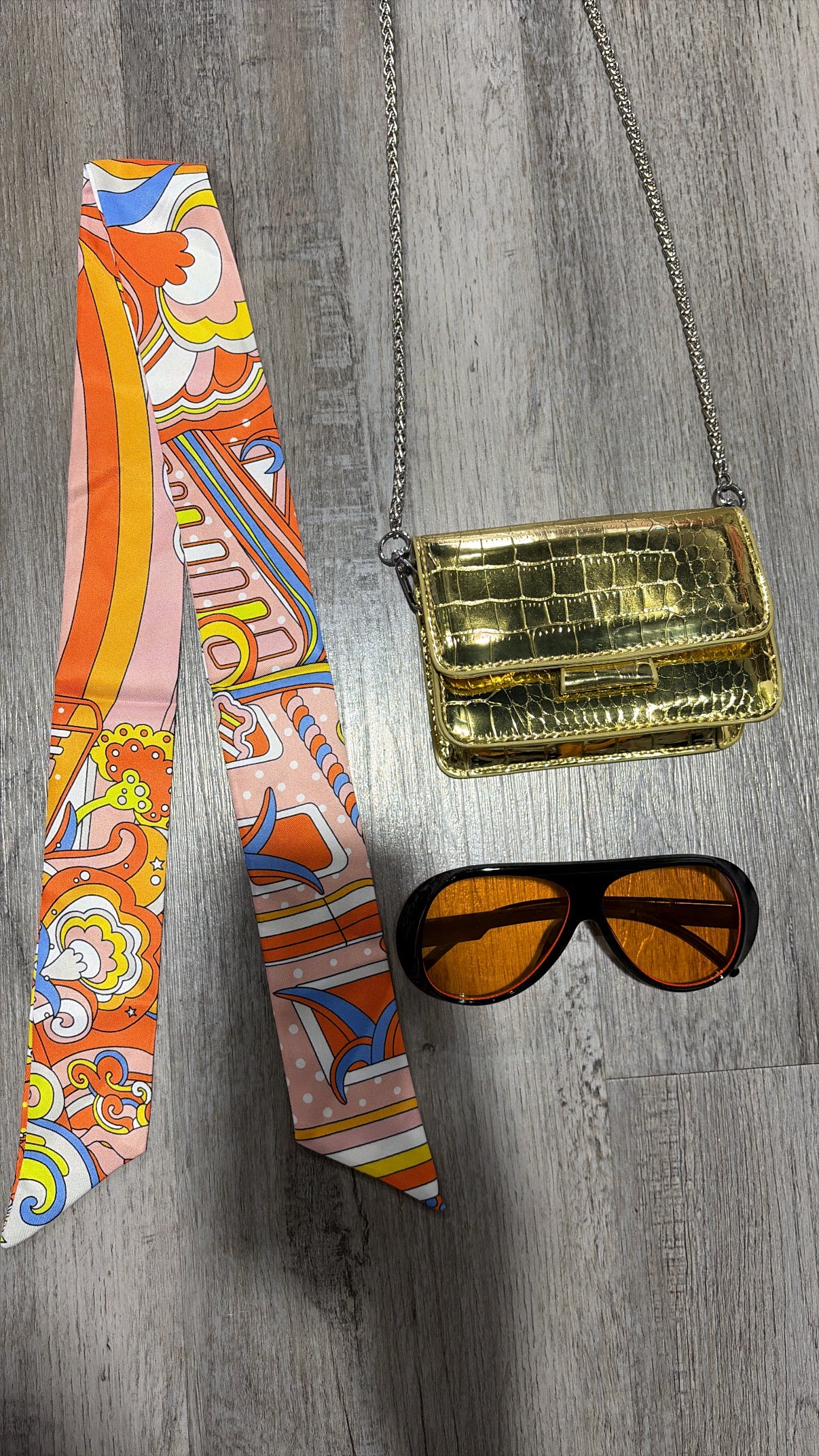 “Pucci” style head scarf