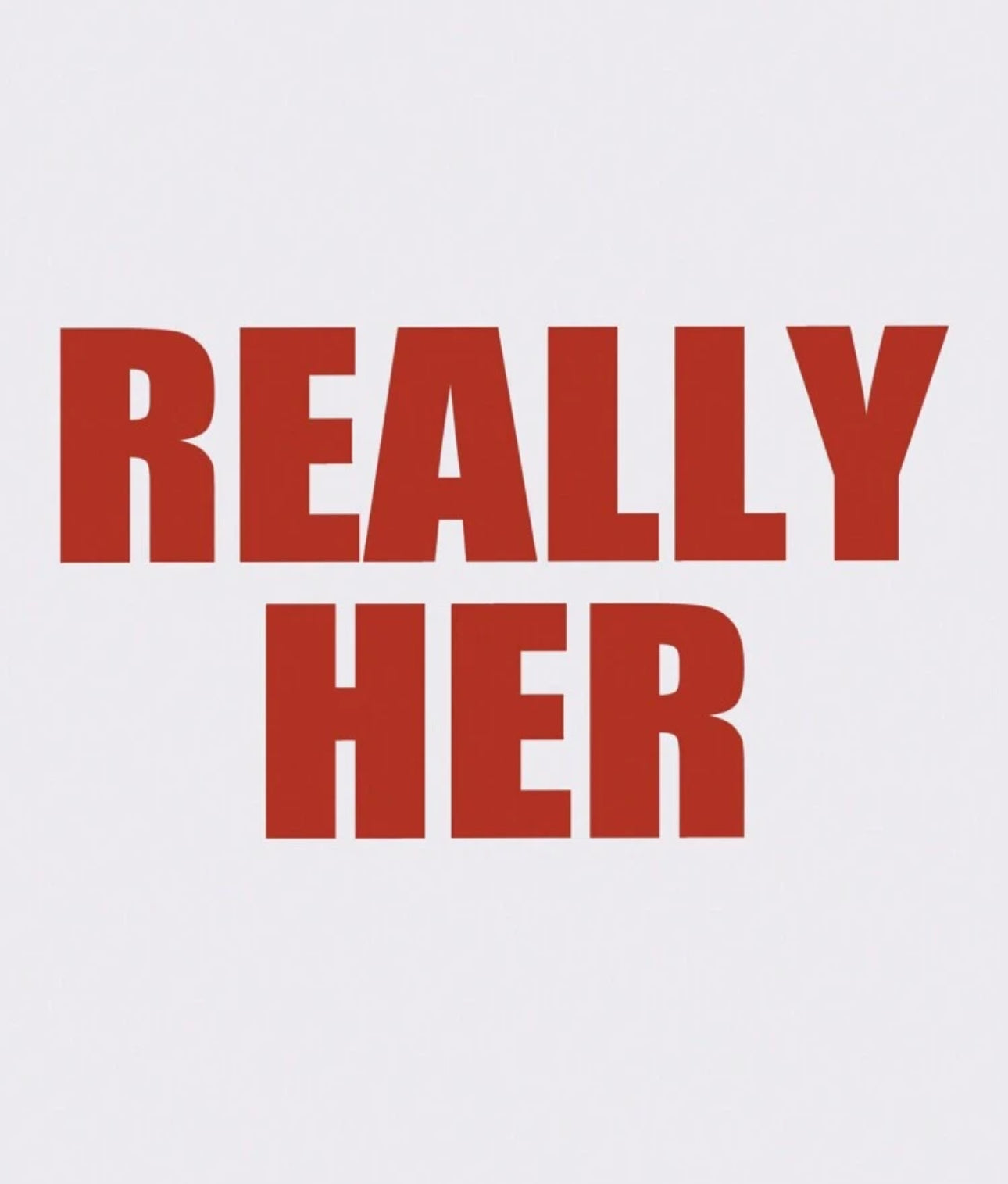 “Really Her” top