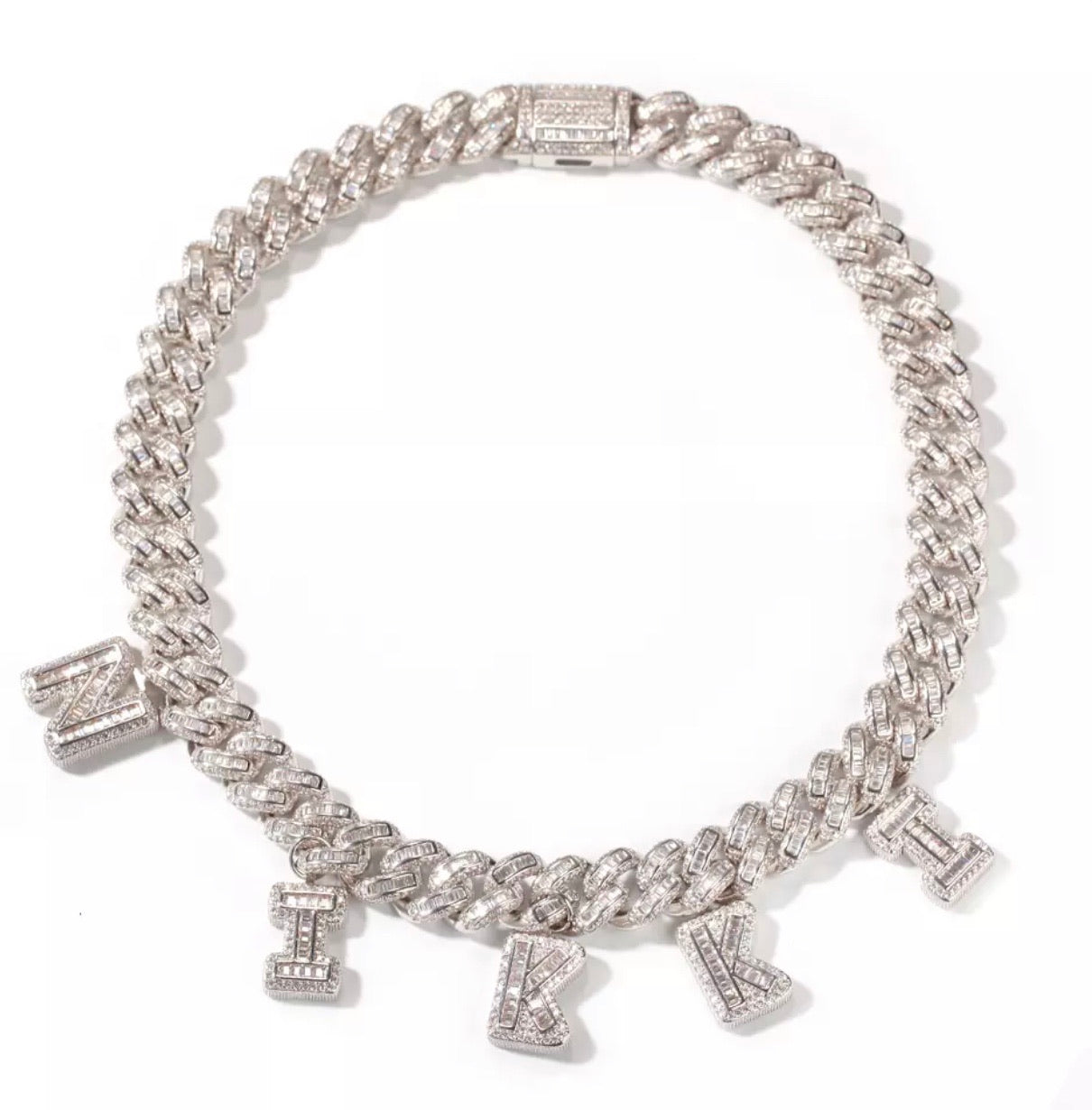Cuban charm necklace