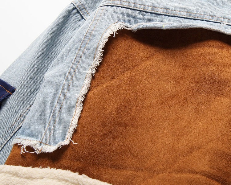 Patch Denim Jacket