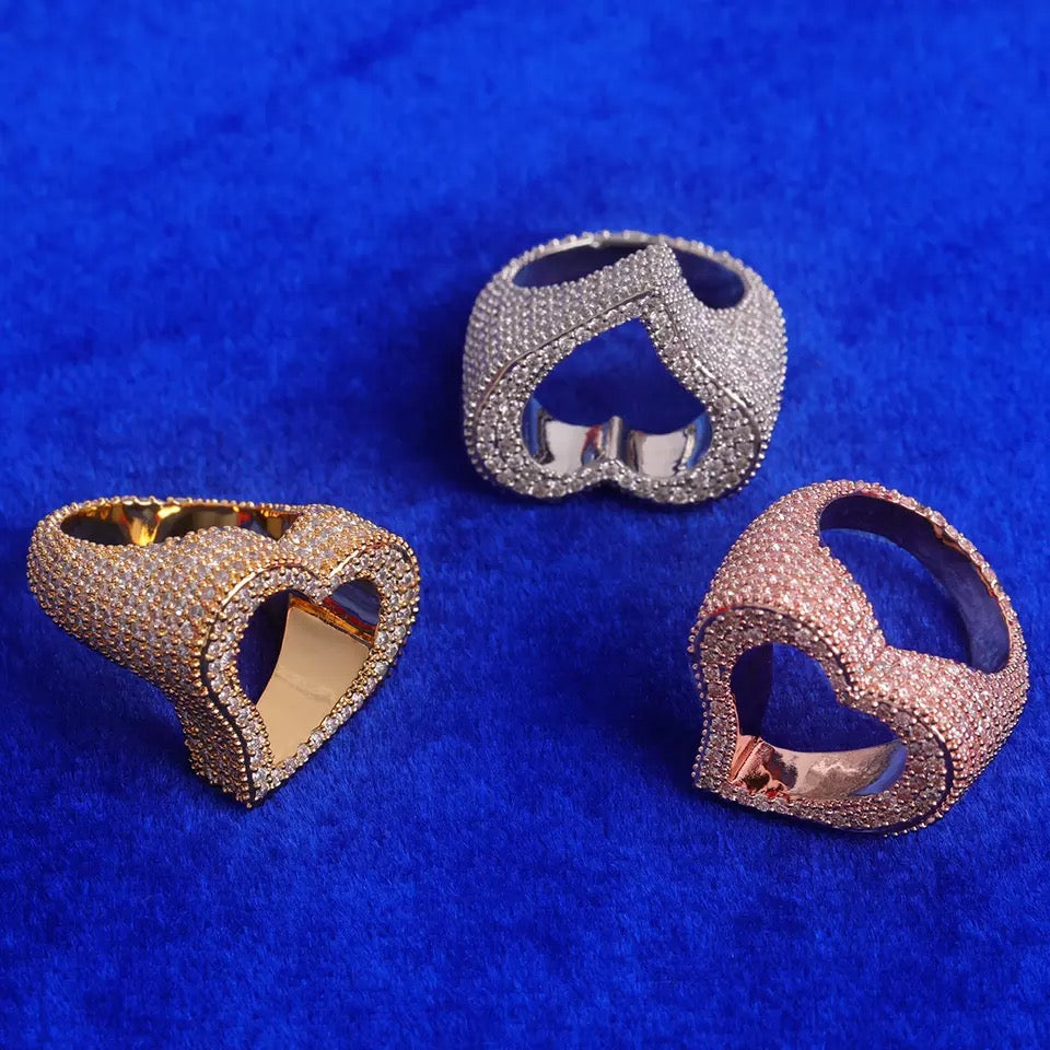 “Open Heart” ring