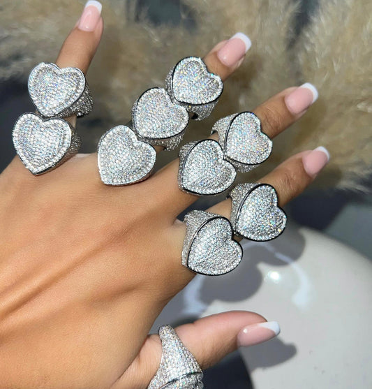 “Chunky Heart” ring