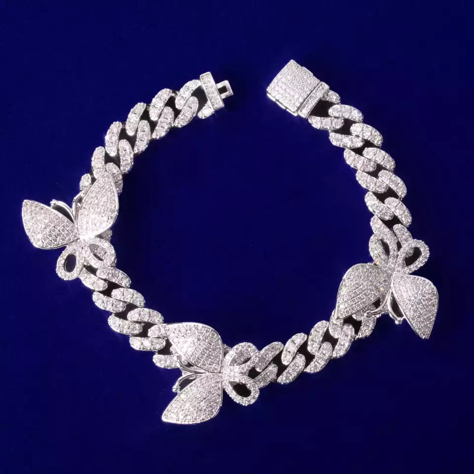 Cuban Butterly Anklet/Bracelet