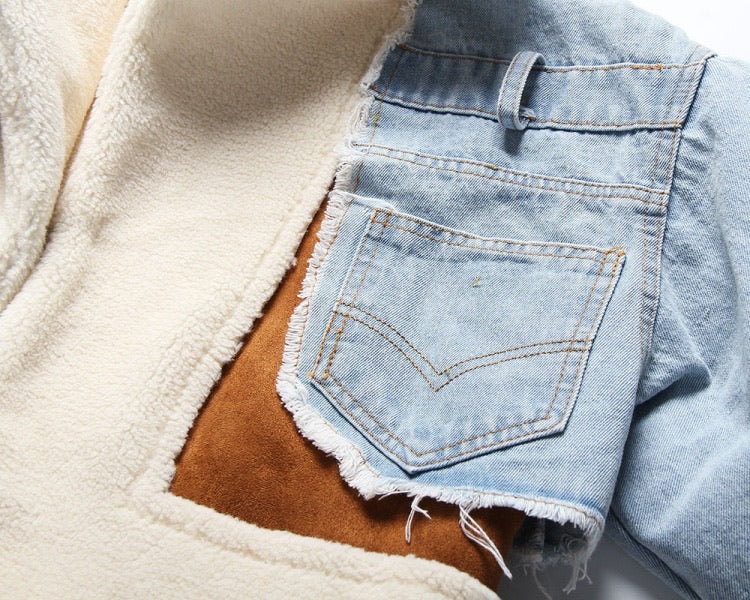 Patch Denim Jacket
