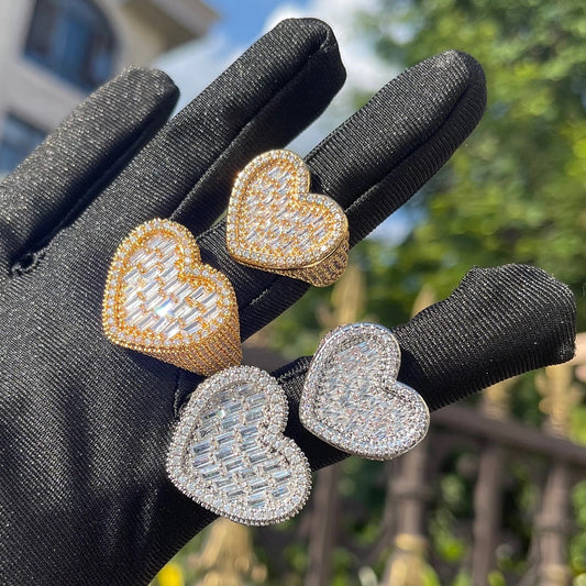 “Baguette Heart” ring