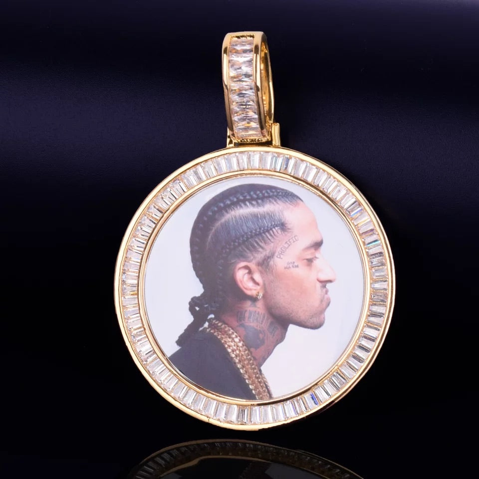 Baguette Memory pendant