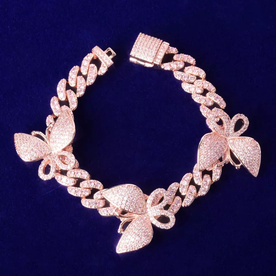 Cuban Butterly Anklet/Bracelet