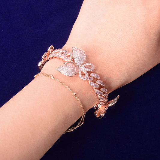Cuban Butterly Anklet/Bracelet