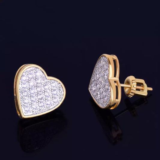 Heart earrings