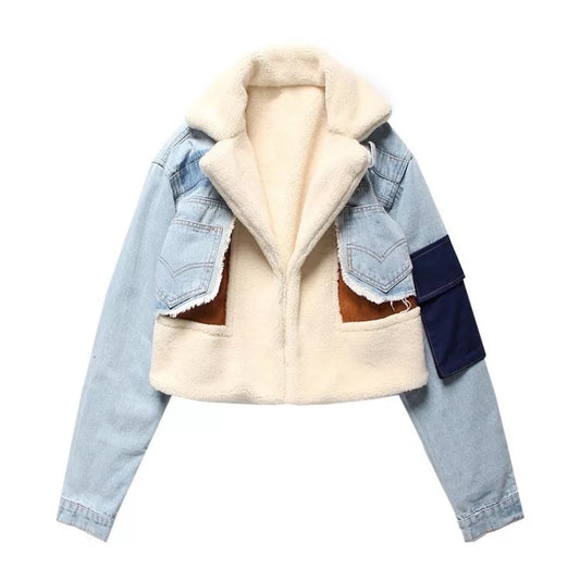 Patch Denim Jacket