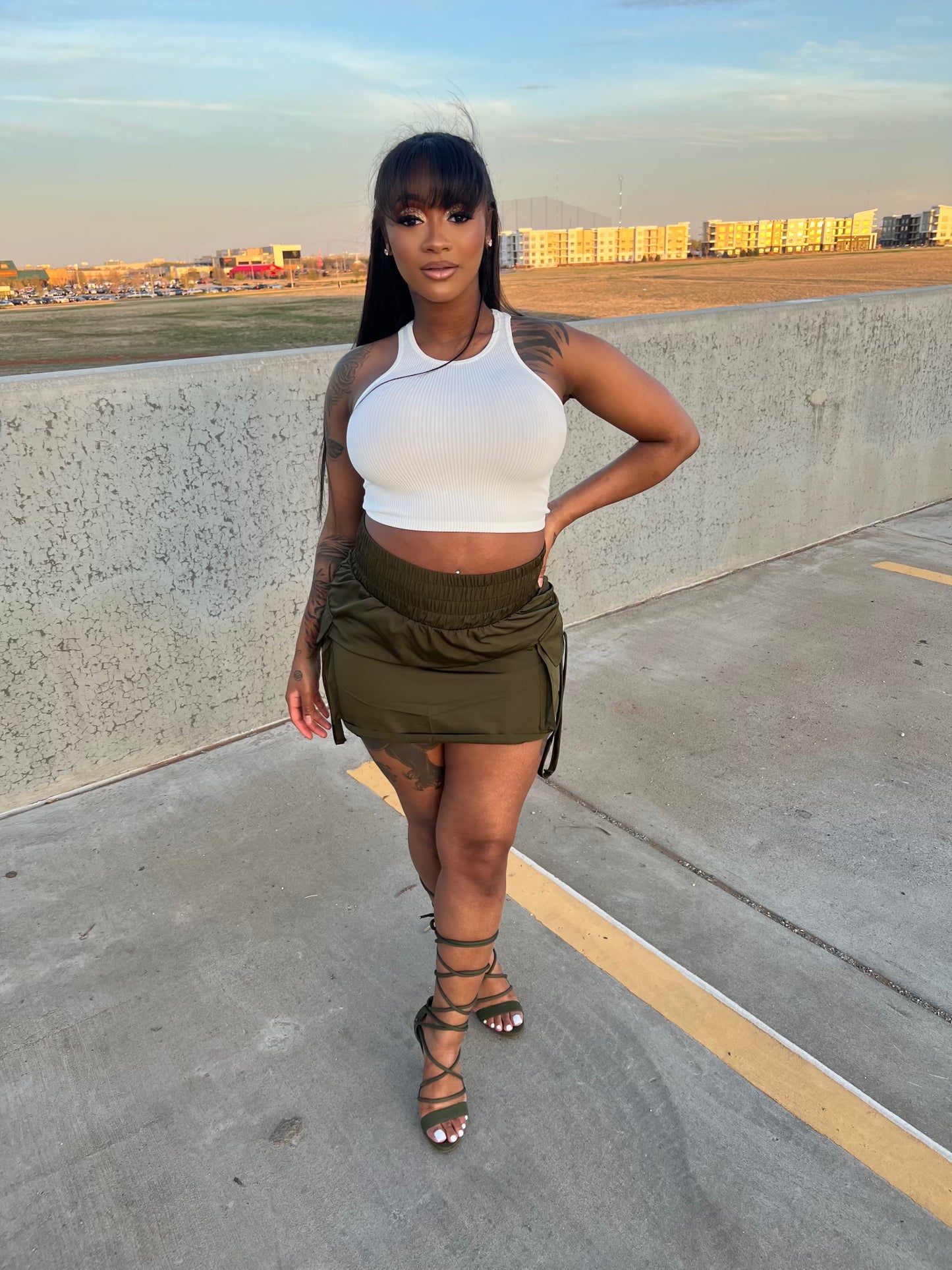 “Not average” skirt