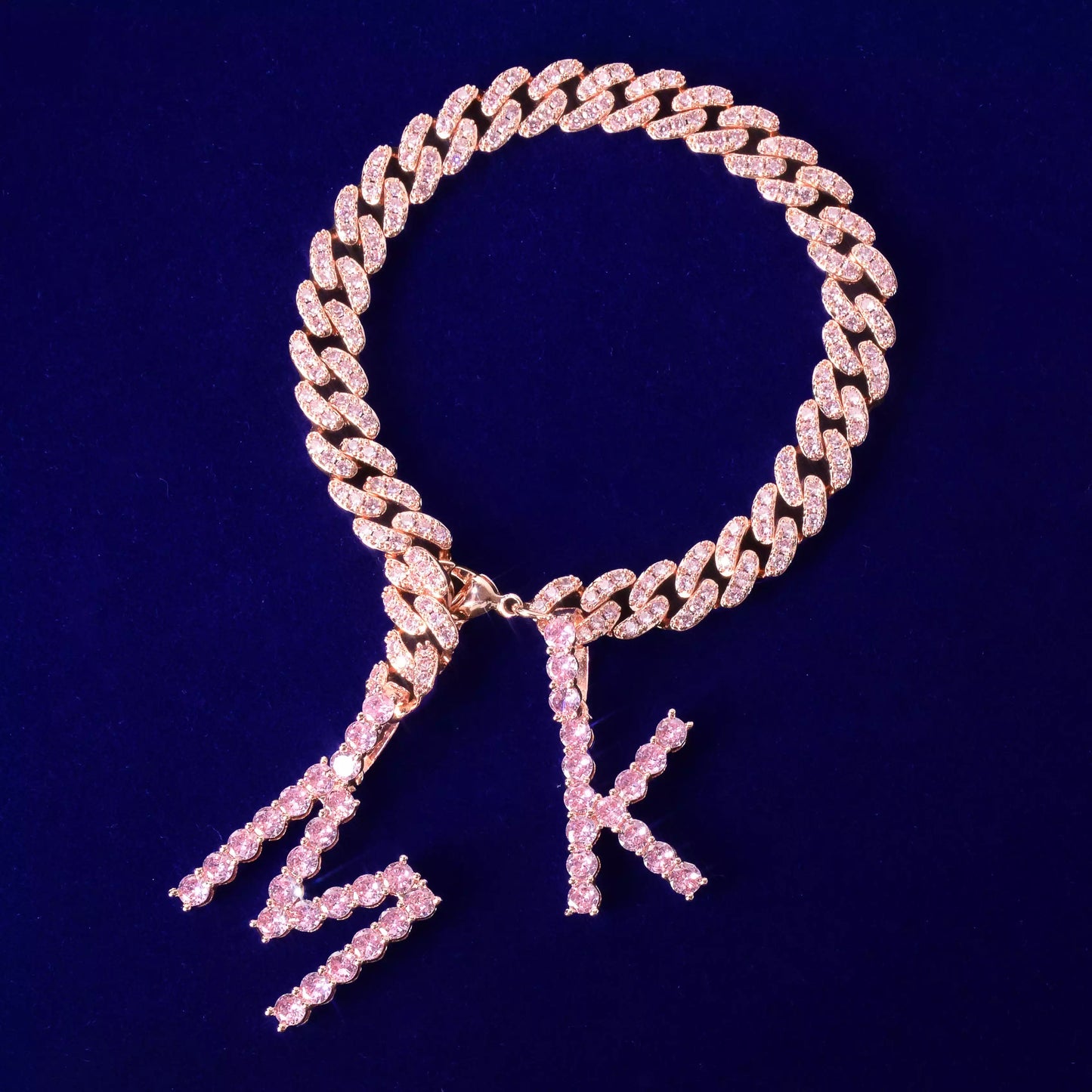 Initial Cuban Bracelet