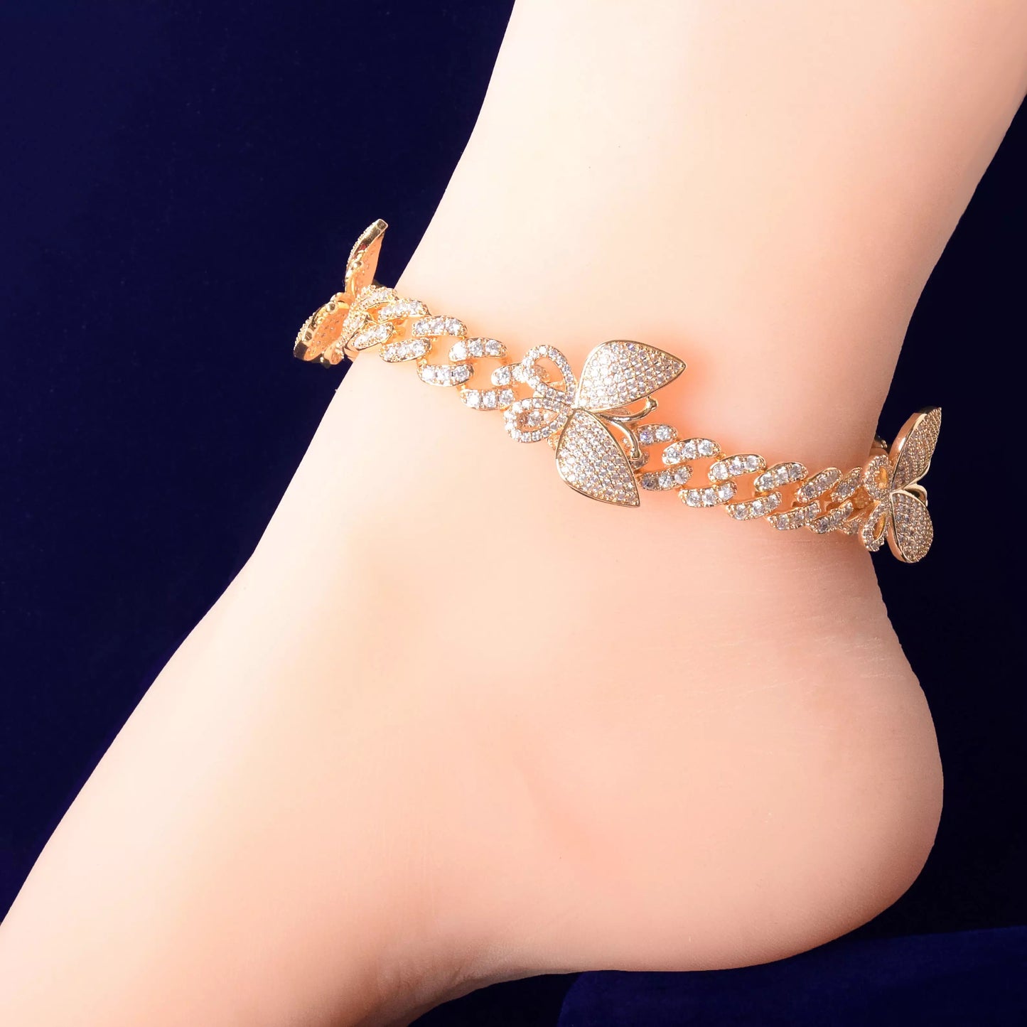 Cuban Butterly Anklet/Bracelet