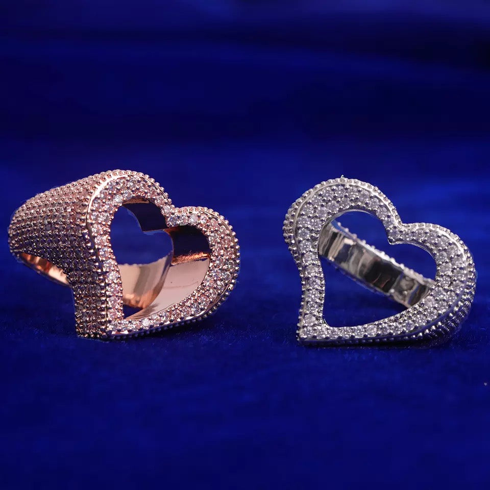 “Open Heart” ring