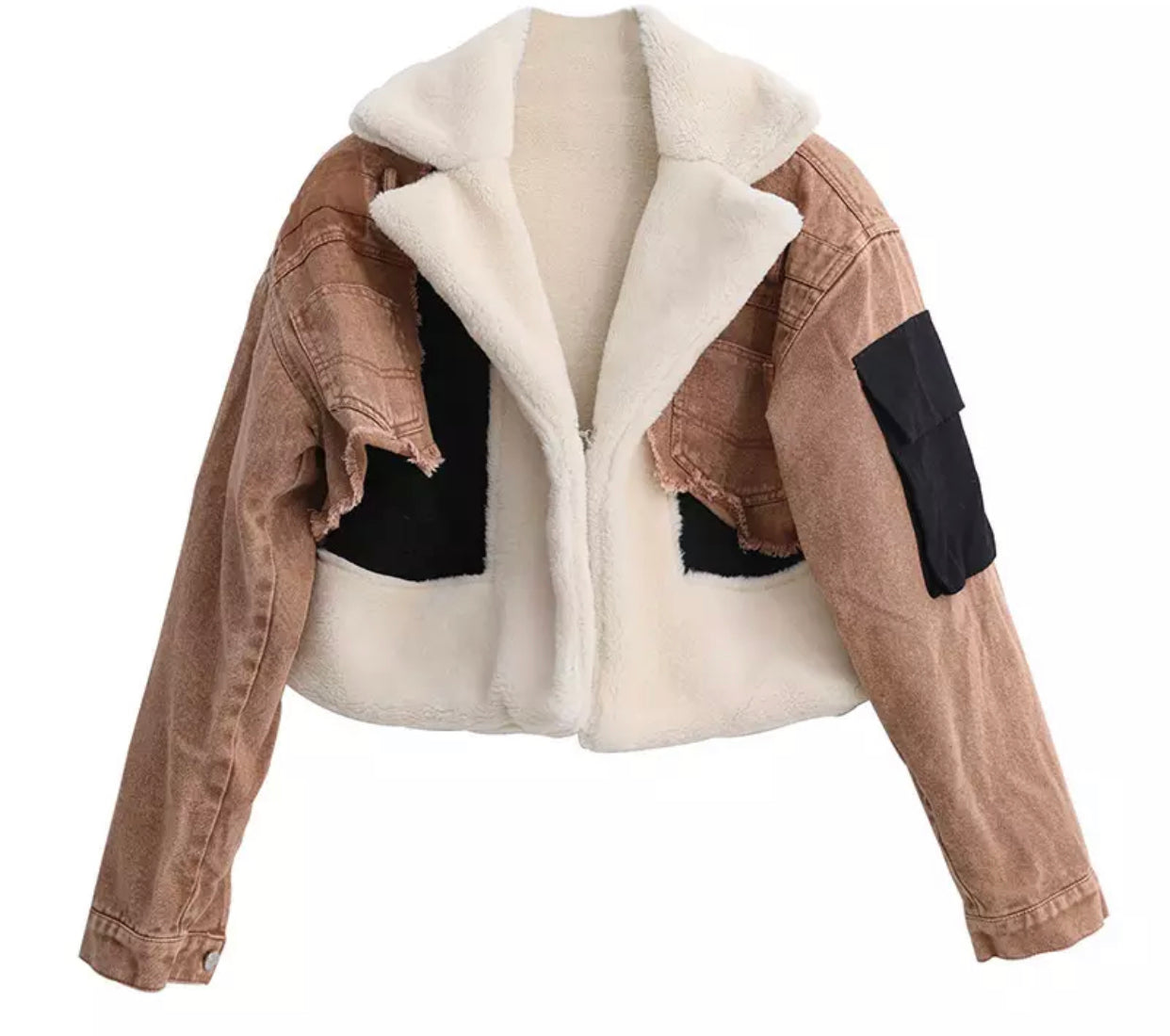 Patch Denim Jacket