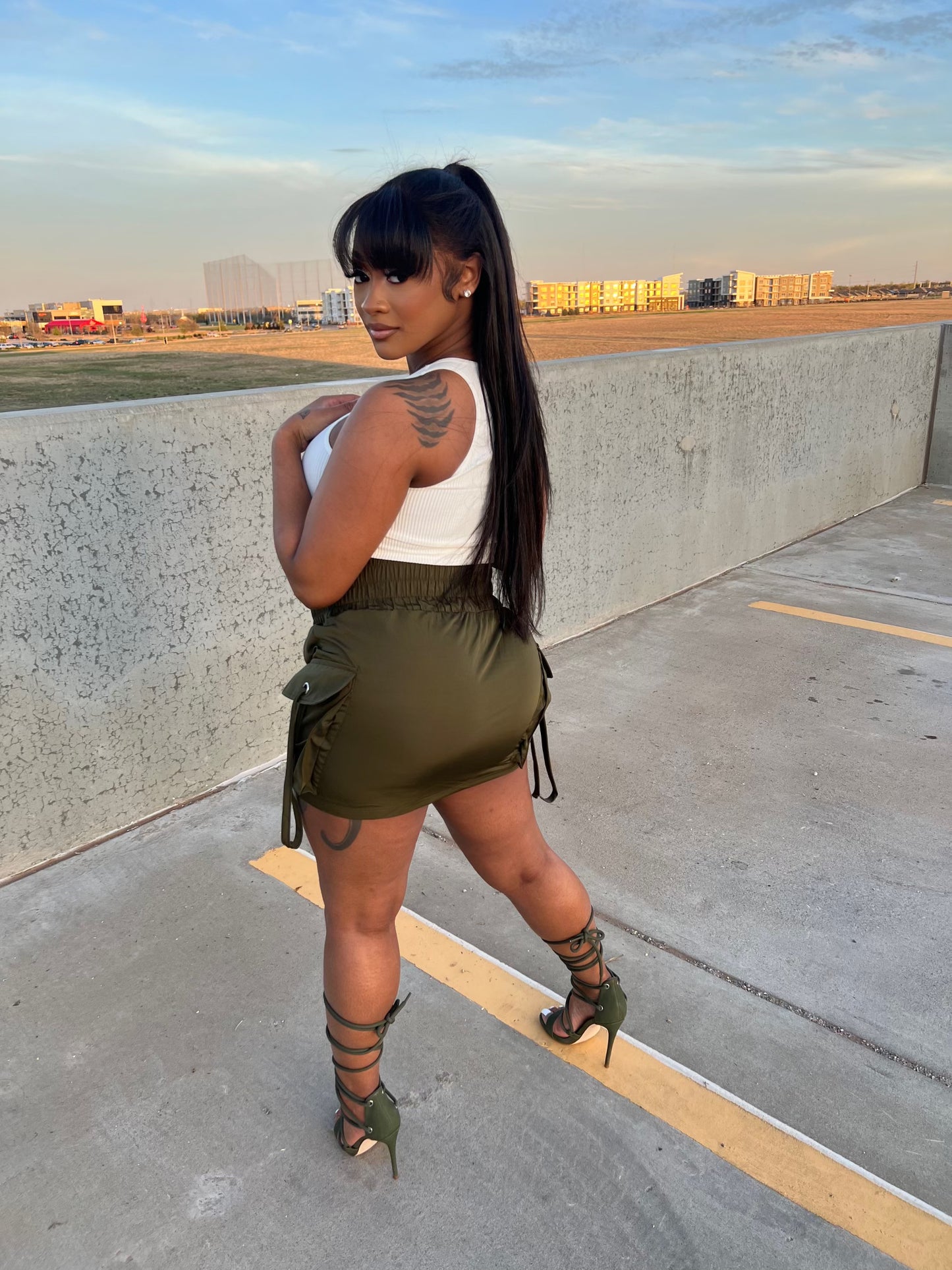 “Not average” skirt