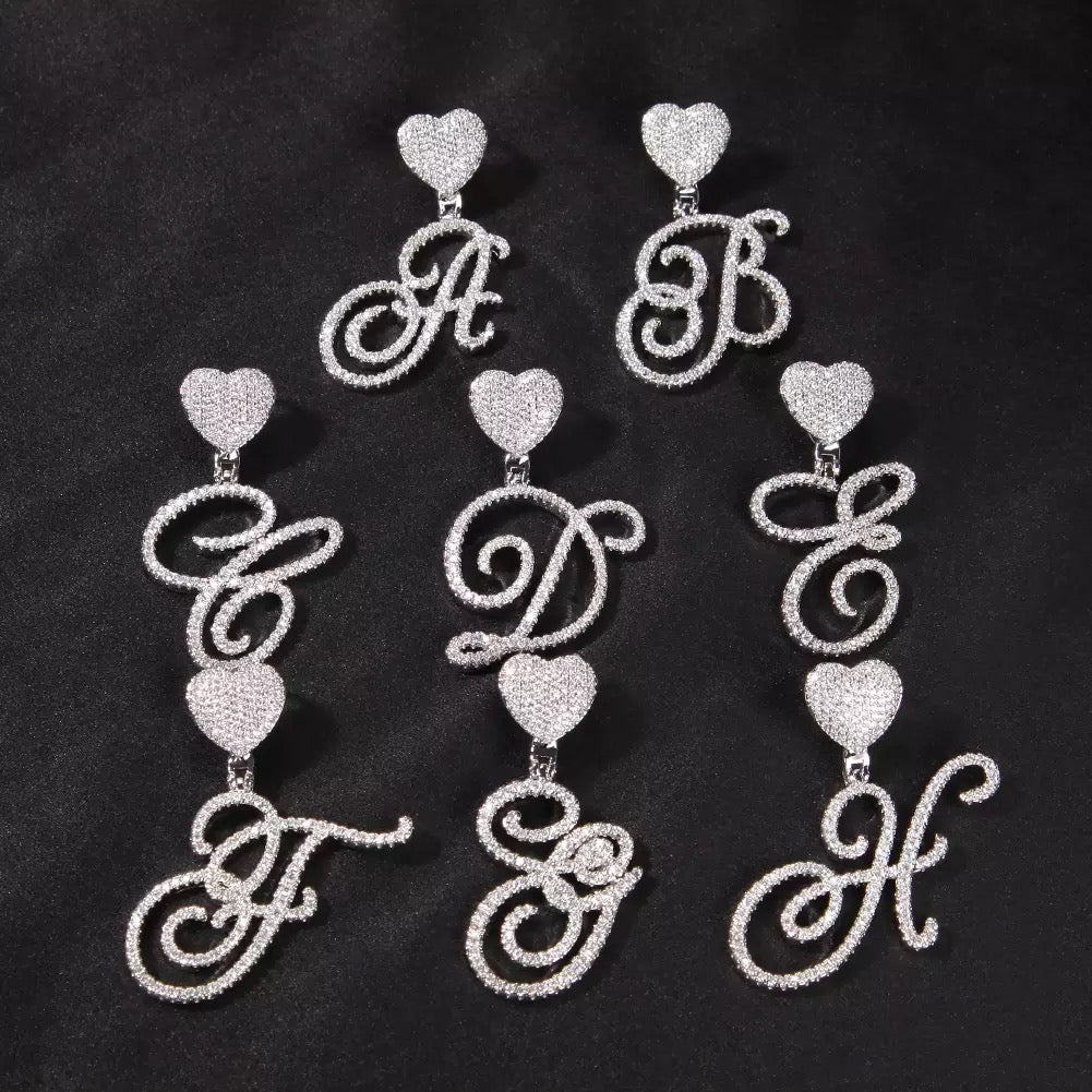 Cursive Initial Pendant