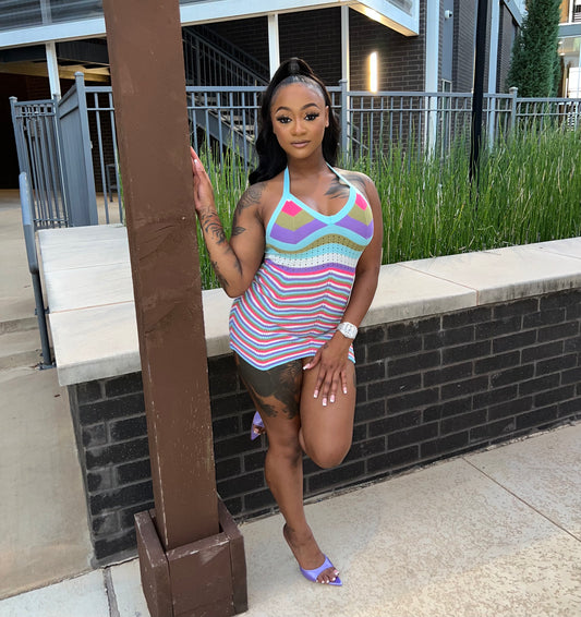 “Cotton Candy” dress